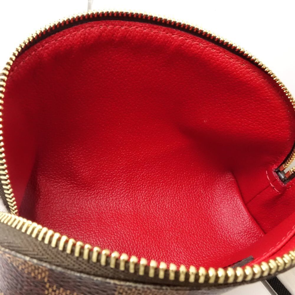 LOUIS VUITTON Authentic Brown Damier Pochette Pouch - Picture 10 of 12